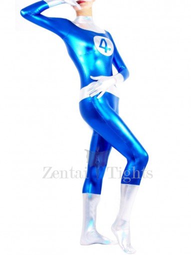 Shiny Metallic Fantastic 4 Unisex Catsuit