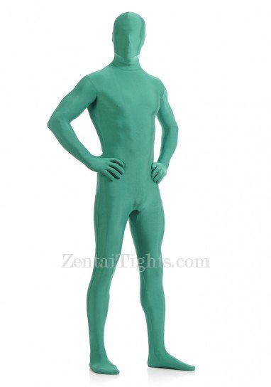 Lake Blue Full Body Spandex Holiday Unisex Lycra Morph Zentai Suit