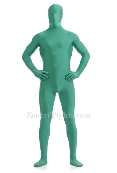 Lake Blue Full Body Spandex Holiday Unisex Lycra Morph Zentai Suit