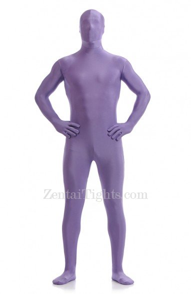 Light Purple Full Body Spandex Holiday Unisex Lycra Morph Zentai Suit