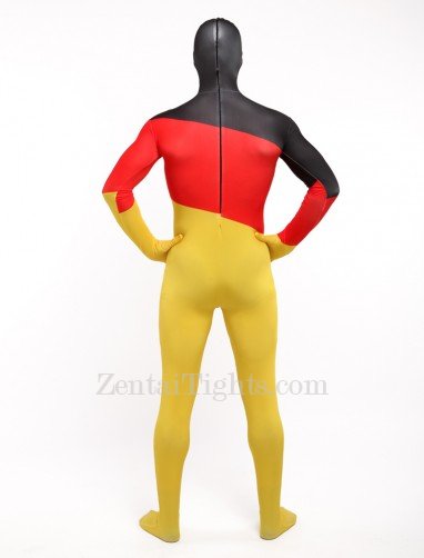 Germany National Flag Full Body Halloween Spandex Holiday Unisex Cosplay Zentai Suit