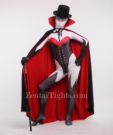 Vampire Full Body Halloween Spandex Holiday Unisex Cosplay Zentai Suit