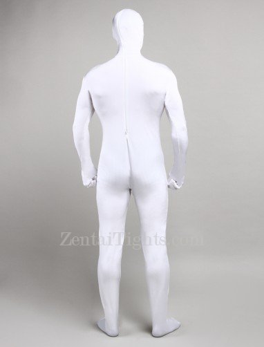 White Chicken Cartoon Full Body Halloween Spandex Holiday Unisex Cosplay Zentai Suit