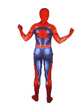 3D Printed PS4 New Version of Muscle Spider Halloween Cosplay Costume One-piece Tights Cosplay Costume
