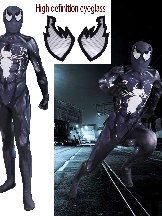 Supply Halloween Venom Venom Symbiote Spider Cosplay Costume Zentai Suit Halloween