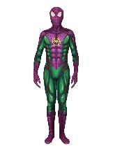 Supply Comic Halloween Green Spider Cosplay Costume Zentai Suit