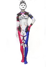 Suicide Squad Suicide Squad Harley Quinn Cosplay Costume One-piece Leotard