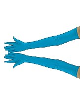 Stretchy Over Elbow Cosplay Spandex Lycra Gloves