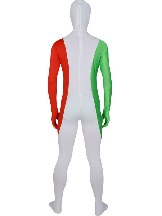 Flag of Italy Full Body Spandex Lycra Spandex Tights Zentai Suit Carnival