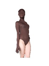 Summer new sexy cosplay half-wrapped women stage ladies one-piece bodysuit zentai suit