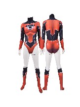 Red Lantern Supergirl Cosplay Halloween Cosplay Costume