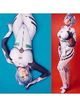 Halloween Female Rei Ayanami EVA Yanami Rei cosplay tights Zentai suit