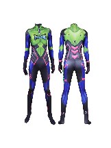 Supply Captain Marvel costume full body blue red Zentai Cospaly Costume