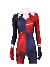 Halloween Adult Kids costume DC Comics Jester Girl Cosplay Harley Quinn Clown Female zentai suit Halloween Adult Kids costume DC Comics Jester Girl Cosplay Harley Quinn Clown Female zentai suit