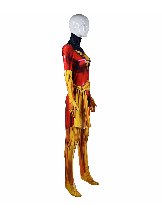 Halloween Red X-Men: costume Dark Phoenix Jean Grey Cosplay zentai suit