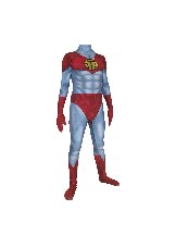 Men Adult Children Earth Superman cosplay costume Captain Planet Cosplay zentai suit