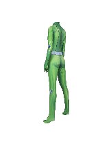Halloween costume Totally Spies anime Green Girl Agent Group Mandy Cosplay zentai suit