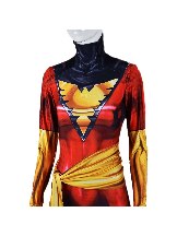 Halloween Red X-Men: costume Dark Phoenix Jean Grey Cosplay zentai suit