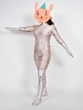 Halloween Movie Ghost in the Shell costume Suzi women one-piece tights cosplay zentai suit
