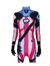 Women Jinx and D.VA bodysuit Halloween hero costume cosplay zentai suit
