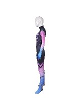 Halloween Game Overwatch D.VA Song Hana Black Shadow Jumpsuit Cosplay zentai suit