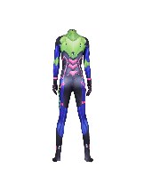 Captain Marvel costume full body blue red Zentai Cospaly Costume