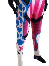 Women Jinx and D.VA bodysuit Halloween hero costume cosplay zentai suit