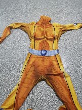 Halloween Totally Spies anime yellow girl agent group Mandy Cosplay one-piece tights costume