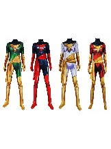 Supply X-Men Dark Halloween Phoenix Cosplay Costume Bodysuit X-Men Cosplay zentai Suit