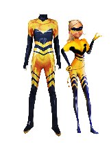 Supply Halloween Queen Bee Costume Amazing Ladybug Cosplay Zentai Suit