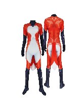Halloween Ladybug girl Rena Rouge costume volpina jumpsuit full body spandex cosplay zentai suit