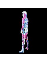 Halloween 3D print Halloween Zentai sexy ladies cosplay jumpsuit full body zentai suit