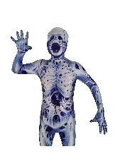 Halloween Costume Skull Cosplay zentai Suit