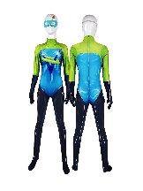 Halloween costume The Incredibles 2 Crossover Voyd cosplay zentai suit