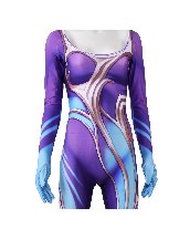 Halloween the Child of the Stars the Dawnbringer Soraka cosplay one-piece zentai suit Halloween the Child of the Stars the Dawnbringer Soraka cosplay one-piece zentai suit