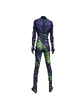 Women DC Poison Ivy Cosplay Costume Jumpsuit Plant girl cosplay zentai suit