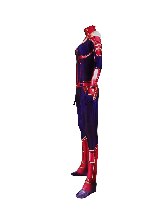 Captain Marvel Halloween costume superhero Captain Marvel Cosplay zentai suit