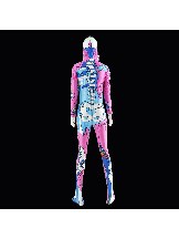 Halloween 3D print Halloween Zentai sexy ladies cosplay jumpsuit full body zentai suit