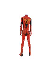 Halloween Evangelion Asuka costume one-piece EVA Asuka Langley cosplay zentai suit