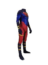 Halloween Men DC Comics costume Blue Muscle Superman One-Piece Superman Cosplay zentai Suit