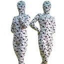 Full Body Full body Zentai Suit Zentai Tights Dalmatian Print Spandex  Full body Zentai Suit