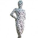 Full Body Full body Zentai Suit Zentai Tights Dalmatian Print Spandex  Full body Zentai Suit