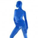 Blue Cotton Lycra Unisex Catsuit Blue Cotton Lycra Unisex Catsuit