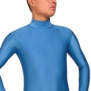 Supply Blue Lycra Spandex Long Sleeves Suit