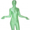 Supply Suitable Unicolor Full Body Full body Zentai Suit Zentai Tights Green Lycra Spandex Full body Zentai Suit