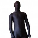 Superior Black Lycra Spandex Unisex Full body Zentai Suit