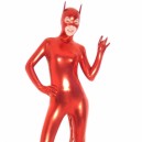 Red Devil PVC Catsuit with Mask and Tail