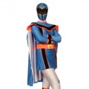 Supply Blue Lycra Spandex Super Hero Full body Zentai Suit