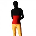 Pattern of German Flag Lycra Spandex Unisex Full body Zentai Suit