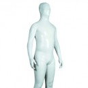 Top White Shiny Metallic Unisex Full body Zentai Suit